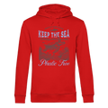 Keep the Sea Plastic Free Umweltschutz Spruch - Herren Bio Hoodie - Kiebitzdelle