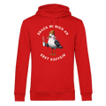 Snack mi nich an erst Koffein Möwe Spruch - Herren Bio Hoodie - Kiebitzdelle