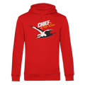 Chief of the Pier Chef Möwe mit Sonnenbrille - Herren Bio Hoodie - Kiebitzdelle