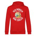 Der Norden ist wie der Süden nur Cooler Spruch - Herren Bio Hoodie - Kiebitzdelle
