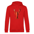 Roter Hummer - Herren Bio Hoodie - Kiebitzdelle