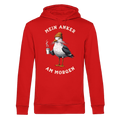 Mein Anker am Morgen Kaffee Möwe - Herren Bio Hoodie - Kiebitzdelle