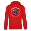 Sturm ist erst wenn die Robbe die Mütze verliert - Herren Bio Hoodie - Kiebitzdelle