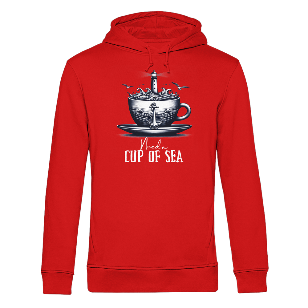 Need a cup of sea - Herren Bio Hoodie - Kiebitzdelle