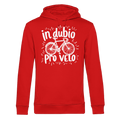 In dubio pro velo Fahrrad Spruch - Herren Bio Hoodie - Kiebitzdelle