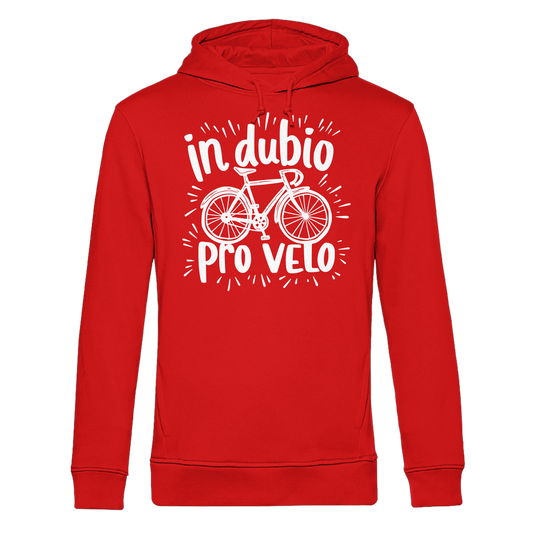 In dubio pro velo Fahrrad Spruch - Herren Bio Hoodie