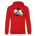 Möwe Küken mit Eis Street Art - Herren Bio Hoodie - Kiebitzdelle