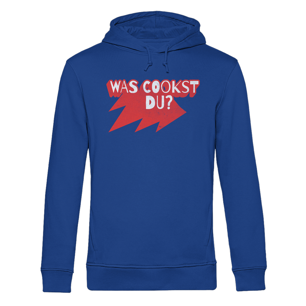 Was cookst du Lustig Kochen - Herren Bio Hoodie
