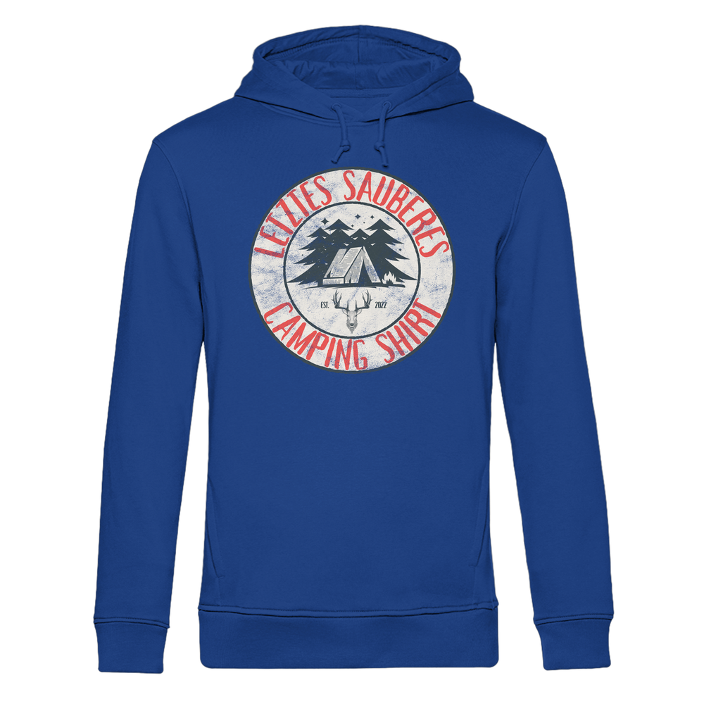 Letztes sauberes Camping Shirt - Herren Bio Hoodie