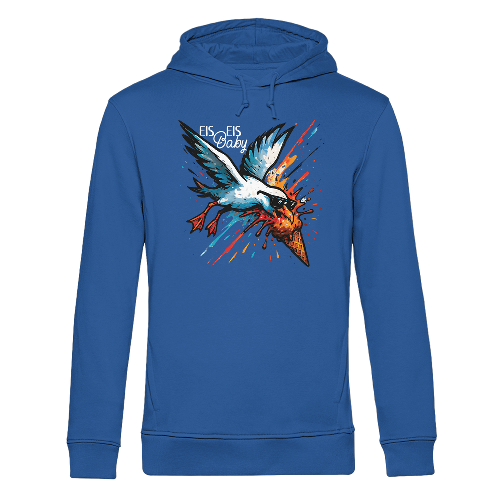 Eis Eis Baby Eisdieb Möwe - Herren Bio Hoodie - Kiebitzdelle