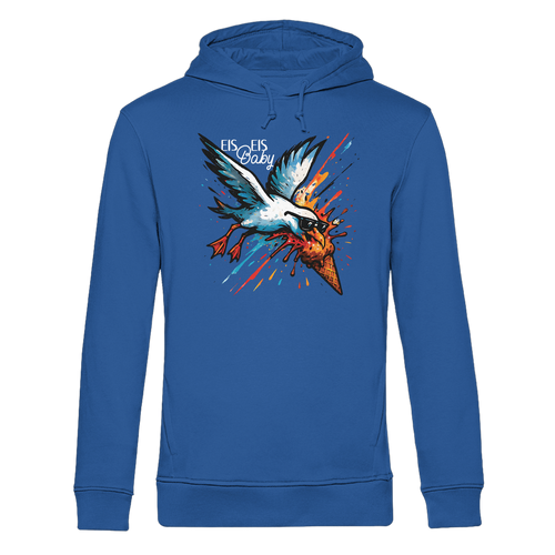 Eis Eis Baby Eisdieb Möwe - Herren Bio Hoodie - Kiebitzdelle