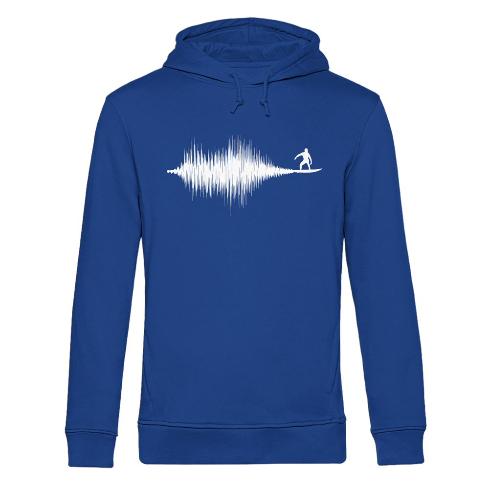 Soundwave Schallewelle Surfer Equilizer - Herren Bio Hoodie - Kiebitzdelle