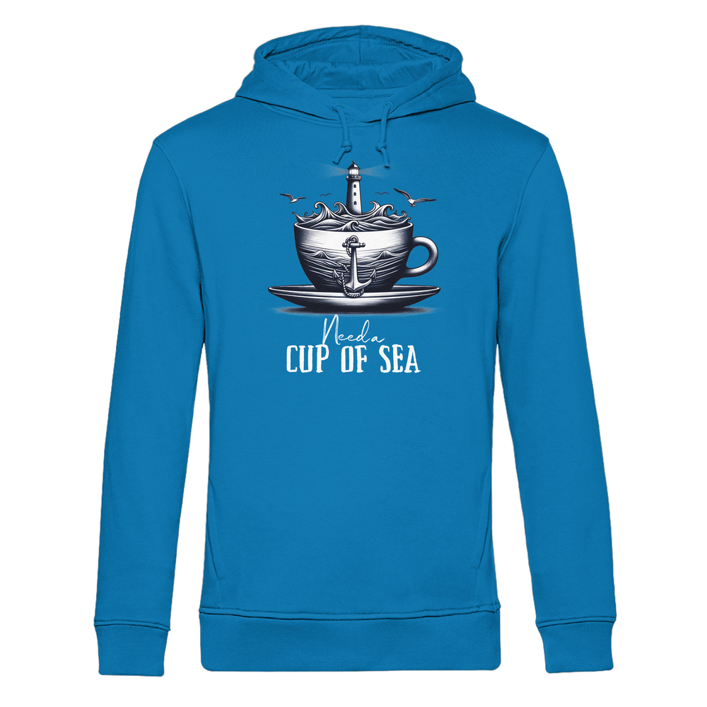 Need a cup of sea - Herren Bio Hoodie - Kiebitzdelle