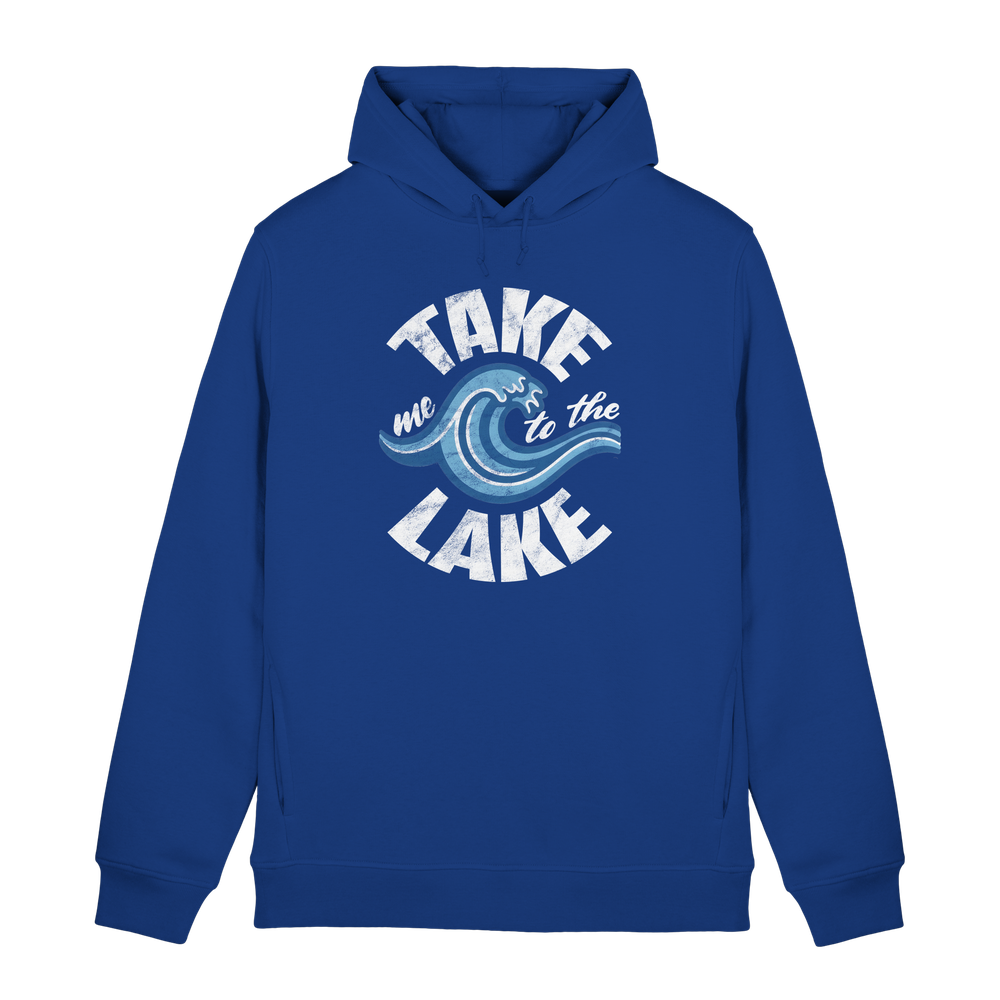 Take me to the Lake - Herren Bio Hoodie - Kiebitzdelle