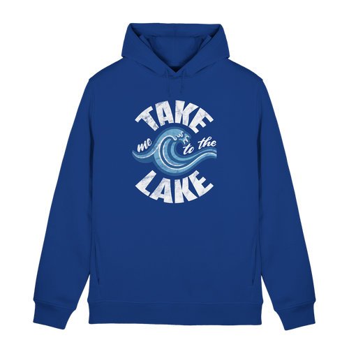 Take me to the Lake - Herren Bio Hoodie - Kiebitzdelle