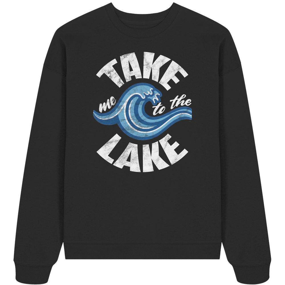 Take me to the Lake - Unisex Bio Pullover - Kiebitzdelle