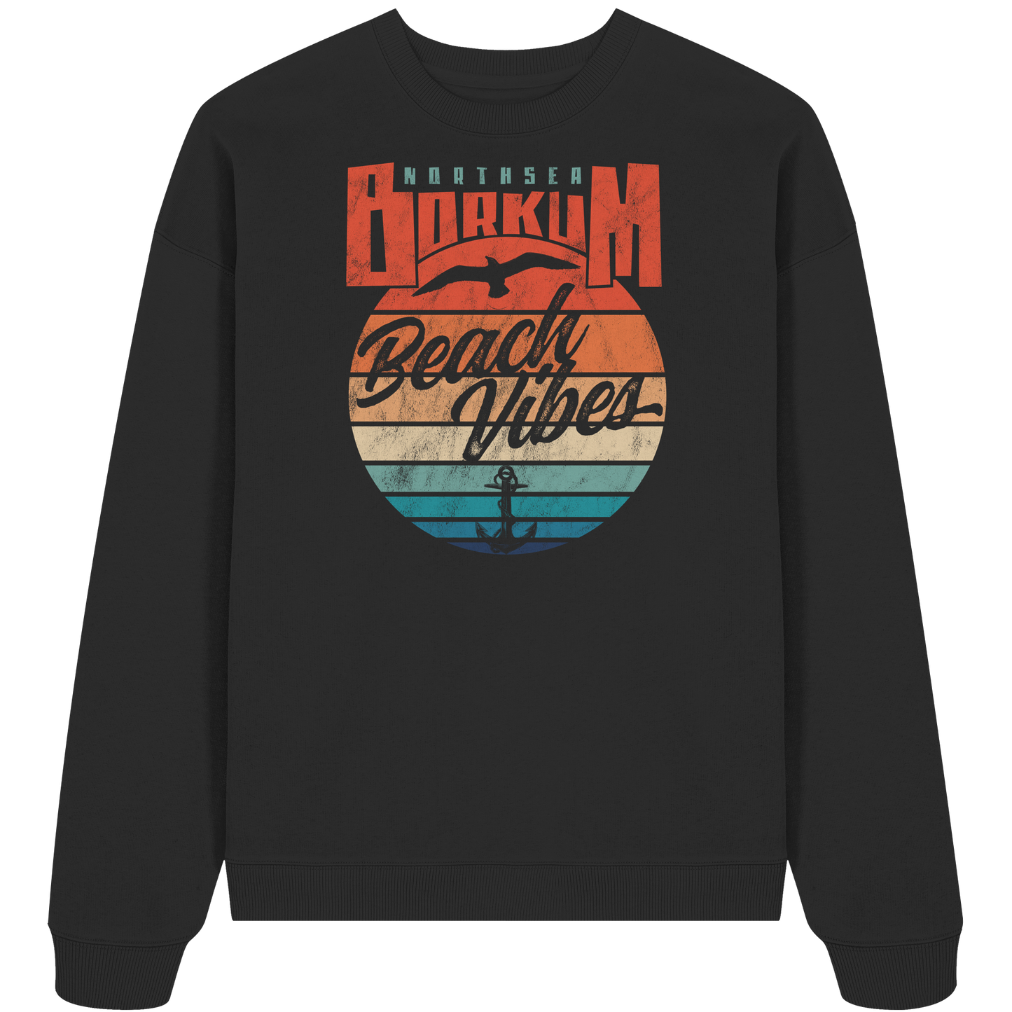 Borkum Beach Vibes - Unisex Bio Pullover