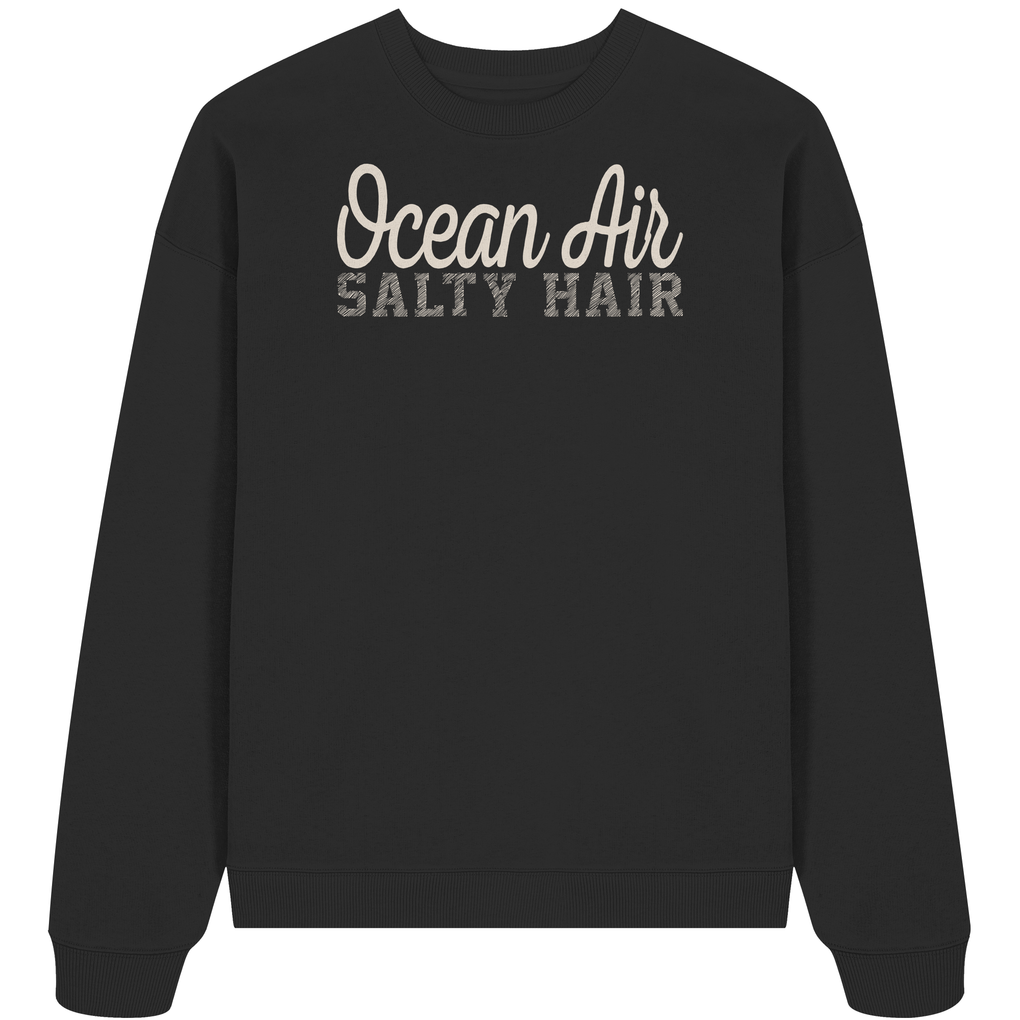 Ocean Air Salty Hair - Unisex Bio Pullover - Kiebitzdelle