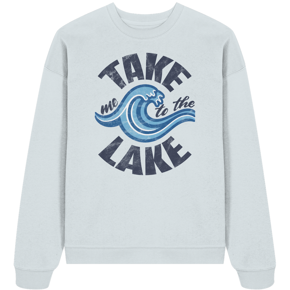 Take me to the Lake - Unisex Bio Pullover - Kiebitzdelle