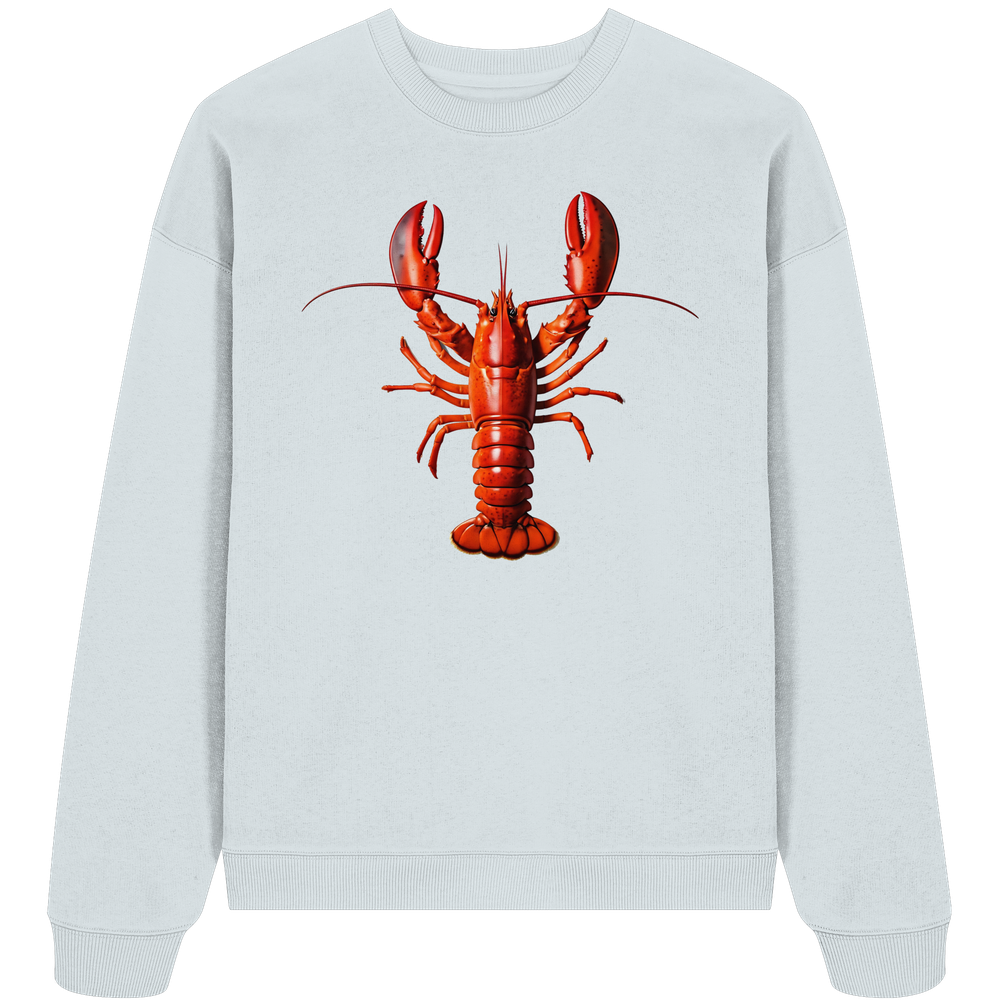 Roter Hummer - Unisex Bio Pullover - Kiebitzdelle