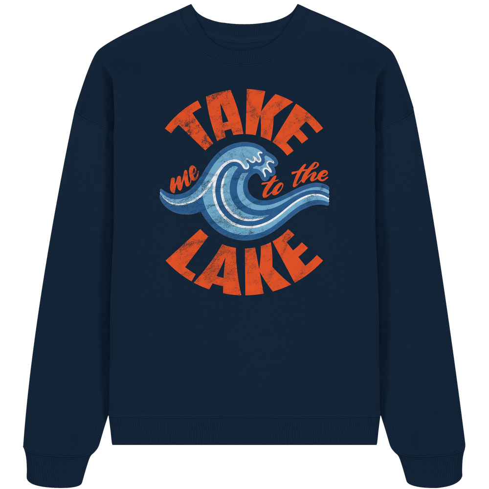 Take me to the Lake - Unisex Bio Pullover - Kiebitzdelle