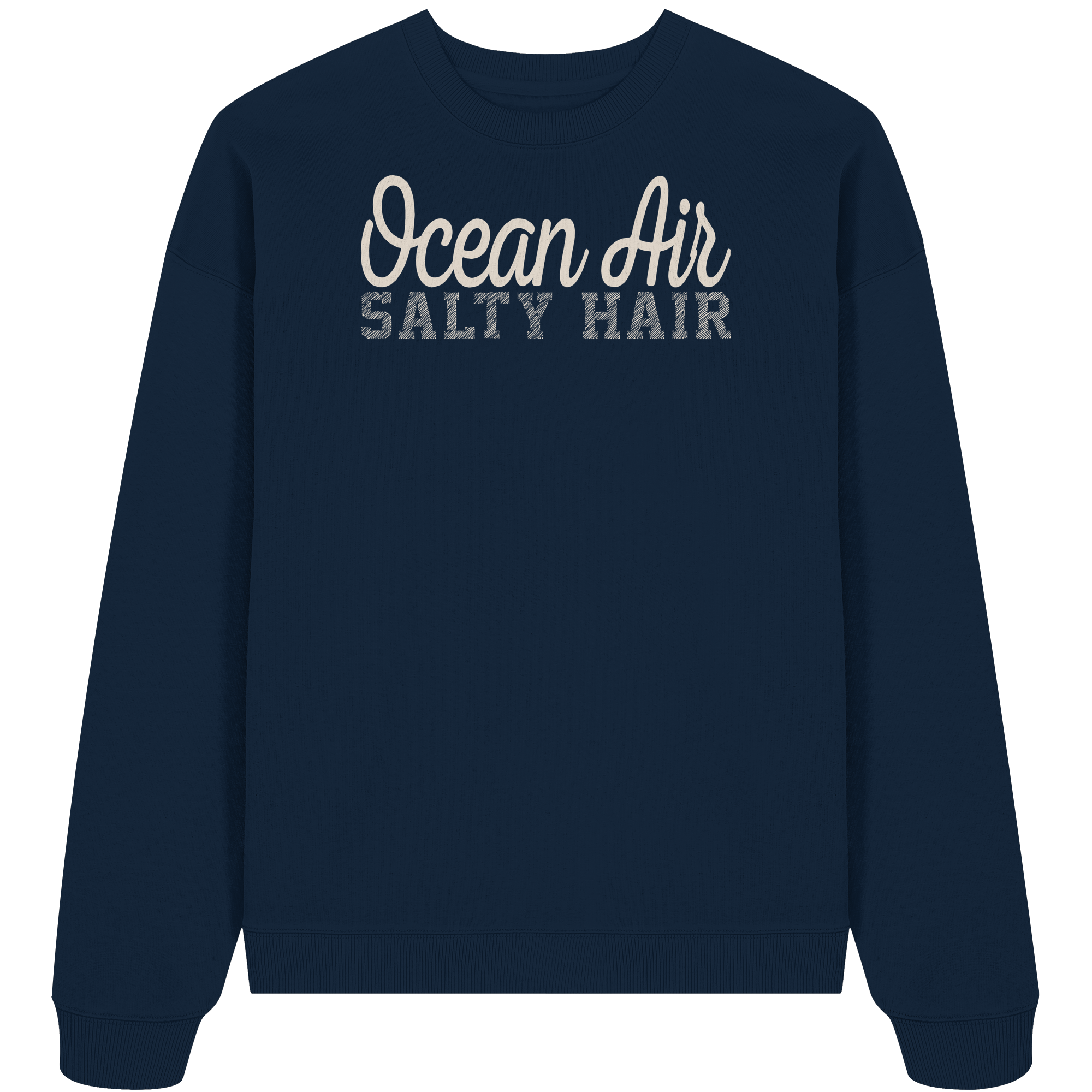 Ocean Air Salty Hair - Unisex Bio Pullover - Kiebitzdelle