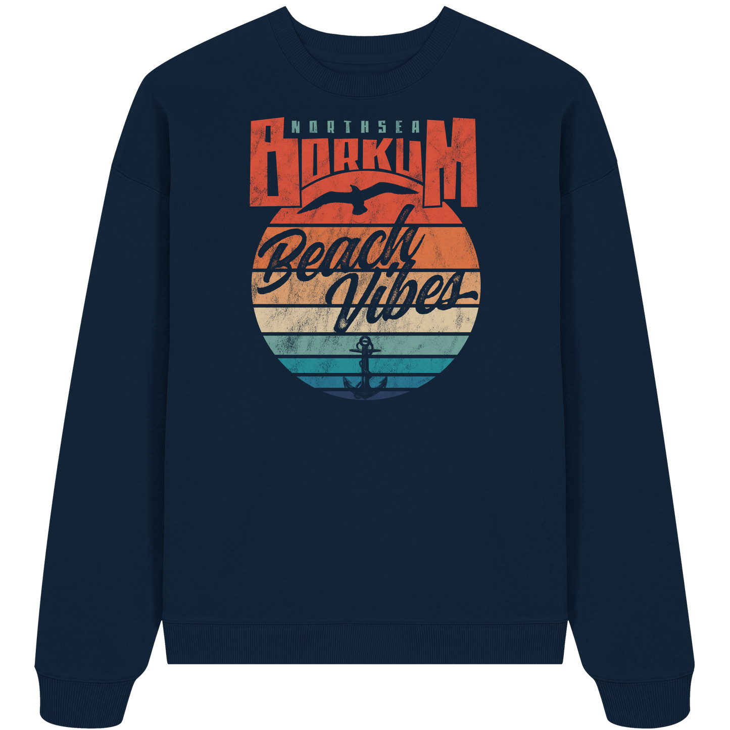 Borkum Beach Vibes - Unisex Bio Pullover