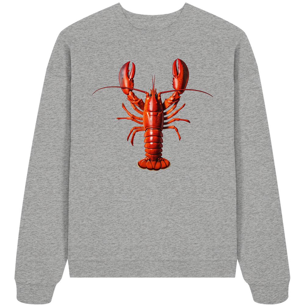 Roter Hummer - Unisex Bio Pullover - Kiebitzdelle