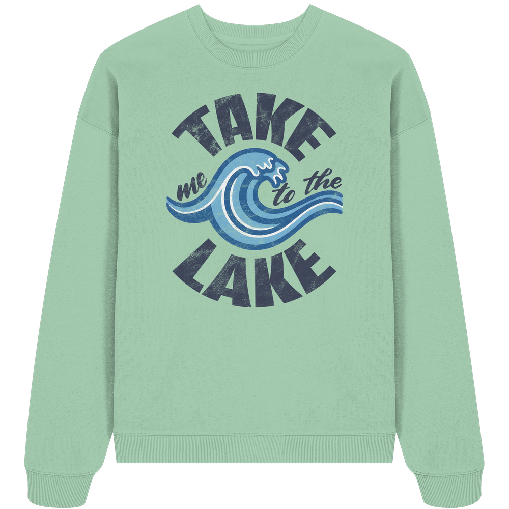 Take me to the Lake - Unisex Bio Pullover - Kiebitzdelle