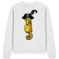 Seepferdchen Seeräuber Pirat - Unisex Bio Pullover - Kiebitzdelle
