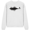 Soundwave Schallewelle Surfer Equilizer - Unisex Bio Pullover - Kiebitzdelle