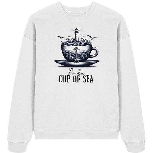 Need a cup of sea - Unisex Bio Pullover