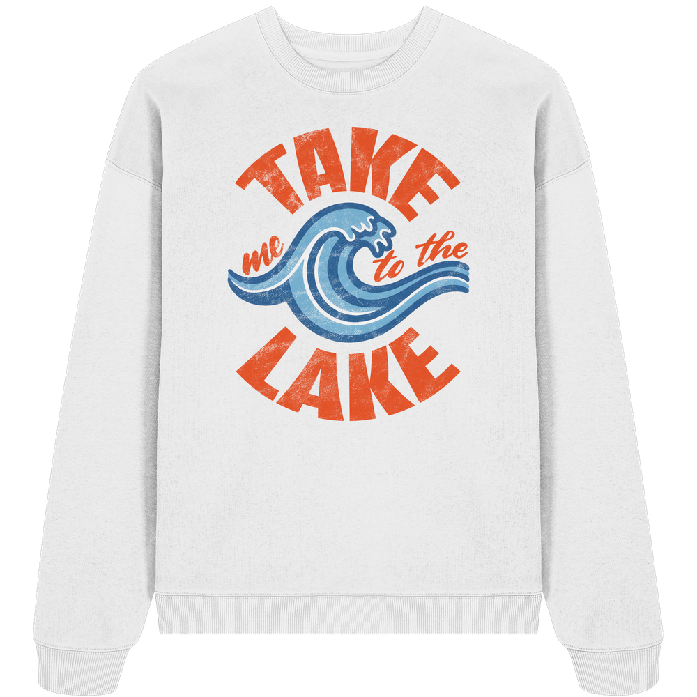 Take me to the Lake - Unisex Bio Pullover - Kiebitzdelle