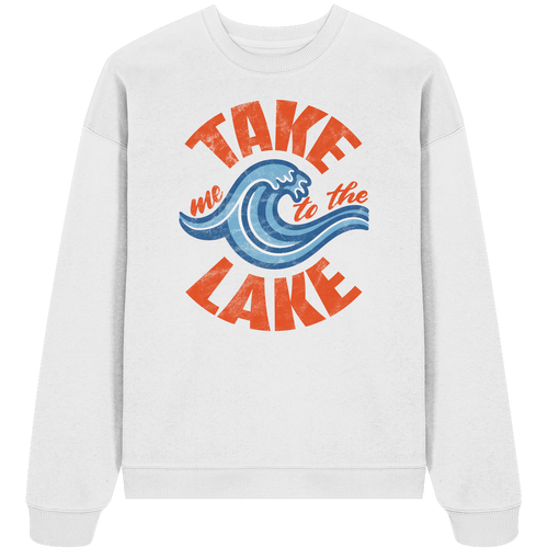 Take me to the Lake - Unisex Bio Pullover - Kiebitzdelle