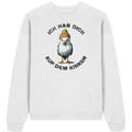 Ich hab Dich auf dem Kieker Möwe Spruch - Unisex Bio Pullover - Kiebitzdelle