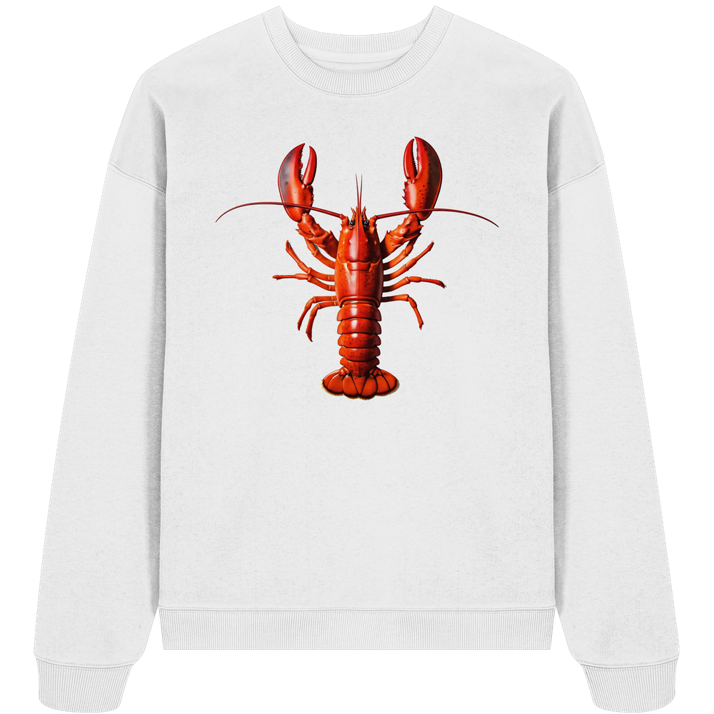 Roter Hummer - Unisex Bio Pullover - Kiebitzdelle