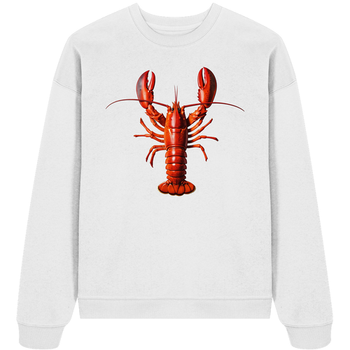 Roter Hummer - Unisex Bio Pullover - Kiebitzdelle
