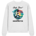 Steife Brise das ist Kuschelwetter Nordsee Spruch - Unisex Bio Pullover - Kiebitzdelle