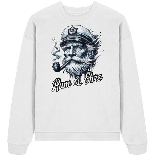 Rum und Ehre Kapitän - Unisex Bio Pullover