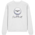 Moin reicht - Grimmige runde Möwe - Organic Oversize Sweatshirt