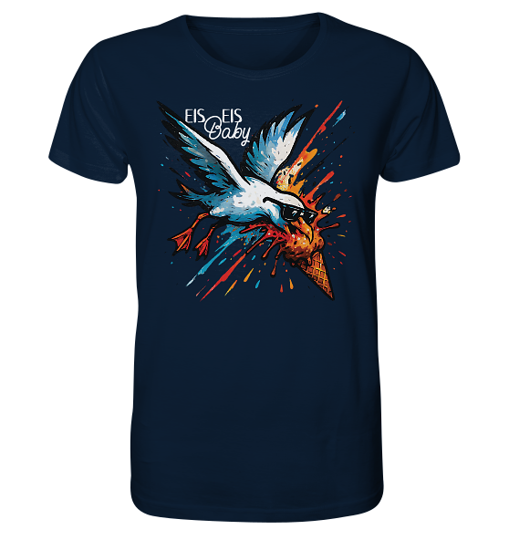 Eis Eis Baby Eisdieb Möwe - Herren Premium Bio Shirt - Kiebitzdelle