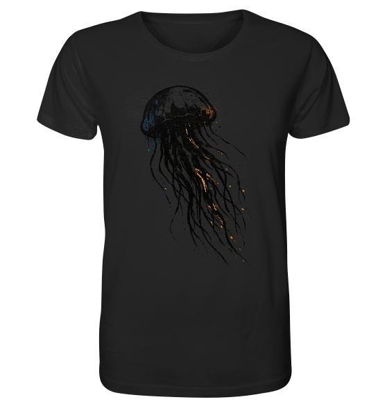 Street Art Qualle - Herren Premium Bio Shirt - Kiebitzdelle