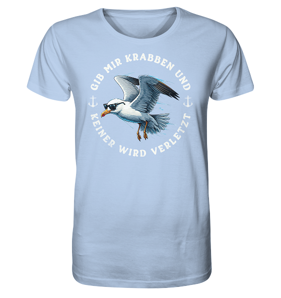 Gib mir Krabben und keiner wird verletzt - Herren Premium Bio Shirt