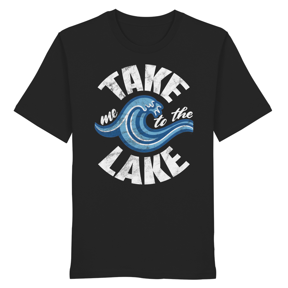 Take me to the Lake - Herren Premium Bio Shirt