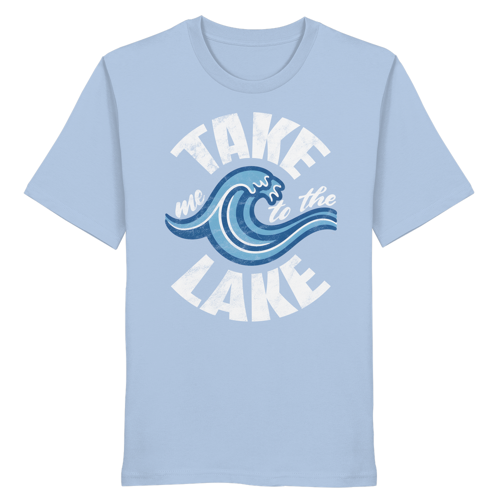 Take me to the Lake - Herren Premium Bio Shirt - Kiebitzdelle