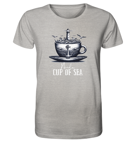 Need a cup of sea - Herren Premium Bio Shirt