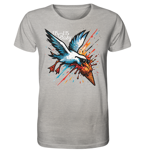Eis Eis Baby Eisdieb Möwe - Herren Premium Bio Shirt