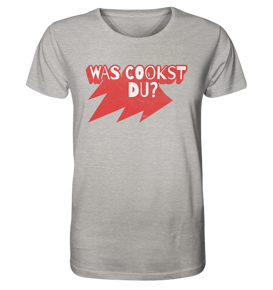 Was cookst du Lustig Kochen - Herren Premium Bio Shirt