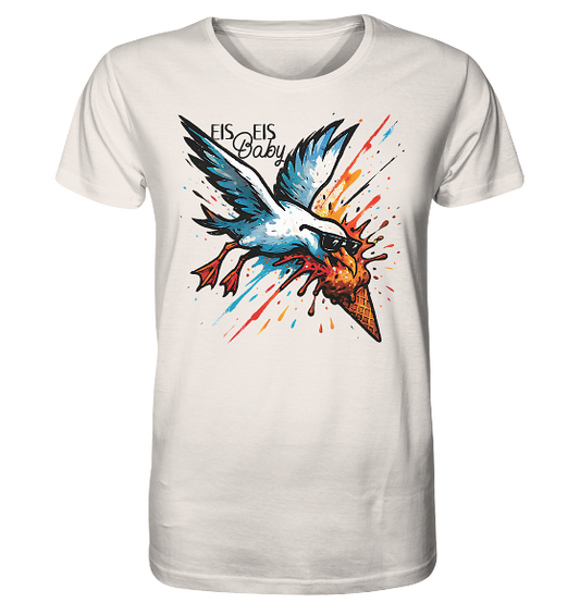 Eis Eis Baby Eisdieb Möwe - Herren Premium Bio Shirt