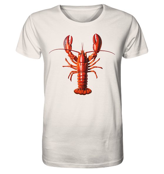 Roter Hummer - Herren Premium Bio Shirt - Kiebitzdelle